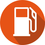 pictogramme d'une pompe à essence